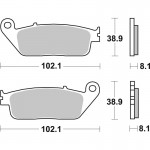 SBS 627RST Motorcycle Brake Pad