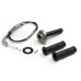Active 1061767 Motorcycle Throttle Kit Type-1 Gun Metallic D.42 Chrome