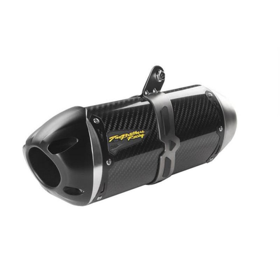 Two Brothers Racing S1R Black Slip-On Exhaust System for Yamaha XTZ1200 Super Tenere 2012-2016/ES 2014-2016 