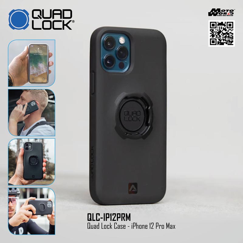 Coque Quad Lock Iphone 15 Pro - Support Téléphone Moto / GPS