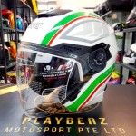 Trax TG263 Open Face Motorcycle Helmet - PSB Approved