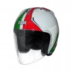 Trax TR03ZR Open Face Motorcycle Helmet - PSB Approved