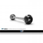 DMV DIFAS3DHO08K Black 3D Motorcycle Front Axle Slider