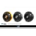 DMV DIFAS3DYA09K Black 3D Motorcycle Front Axle Slider