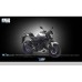 DMV DIRPC2YA10K Motorcycle Black Radiator Guard