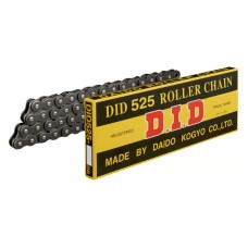DID 525 Standard Motorcycle Roller Chain - Natural