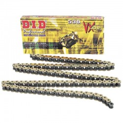 DID D 530VXGB Gold and Black X-Ring Chain