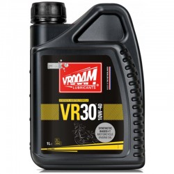 Vrooam AS63664 VR30 Synthetic Based 4T Motorcycle Engine Oil 10W-40