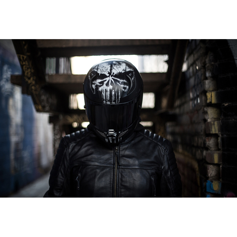 HJC RPHA-11 Punisher Marvel MC5SF Full Face Motorcycle Helmet