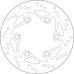 SBS 5053 Motorcycle Brake Discs