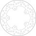 SBS 5058 Motorcycle Brake Disc