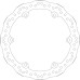 SBS 5070 Motorcycle Brake Disc
