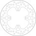 SBS 5076 Motorcycle Brake Disc