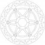 SBS 5264 Motorcycle Brake Disc