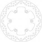 SBS 5268 Motorcycle Brake Disc