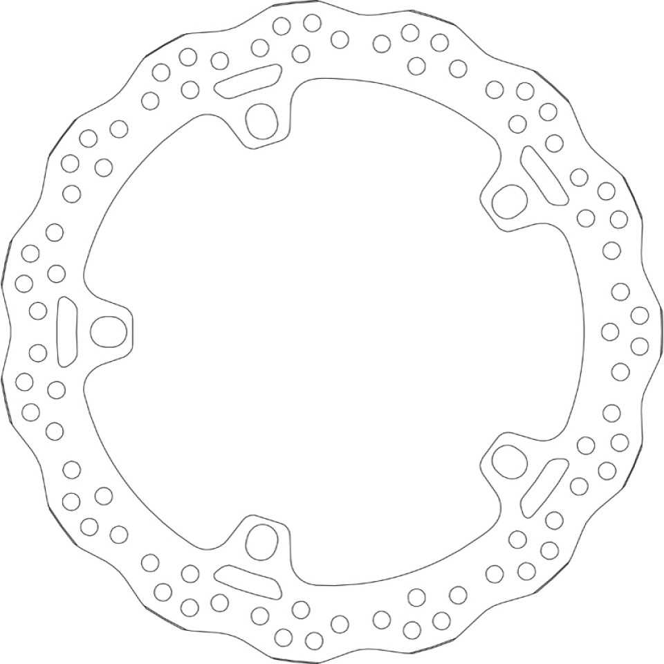 SBS 6014 R12 GS Front Motorcycle Brake Disc