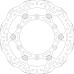 SBS 6043 Motorcycle Brake Disc