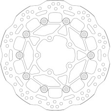 SBS 6075 Motorcycle Brake Disc
