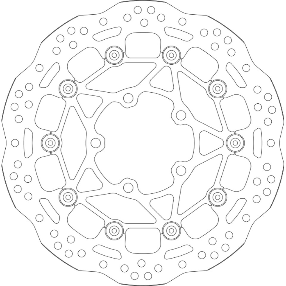 SBS 6075 Motorcycle Brake Disc