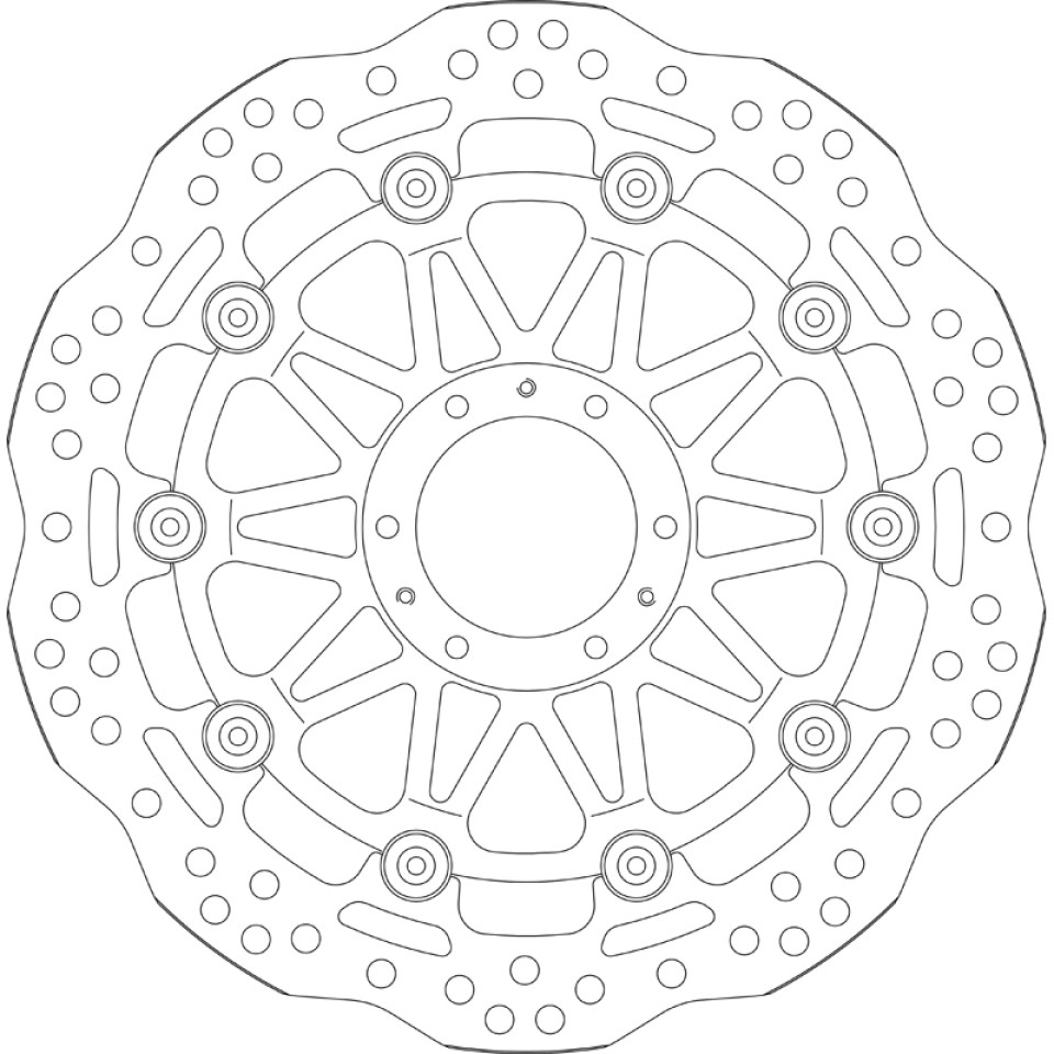 SBS 6101 Motorcycle Brake Disc