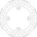 SBS 6110 Motorcycle Brake Discs