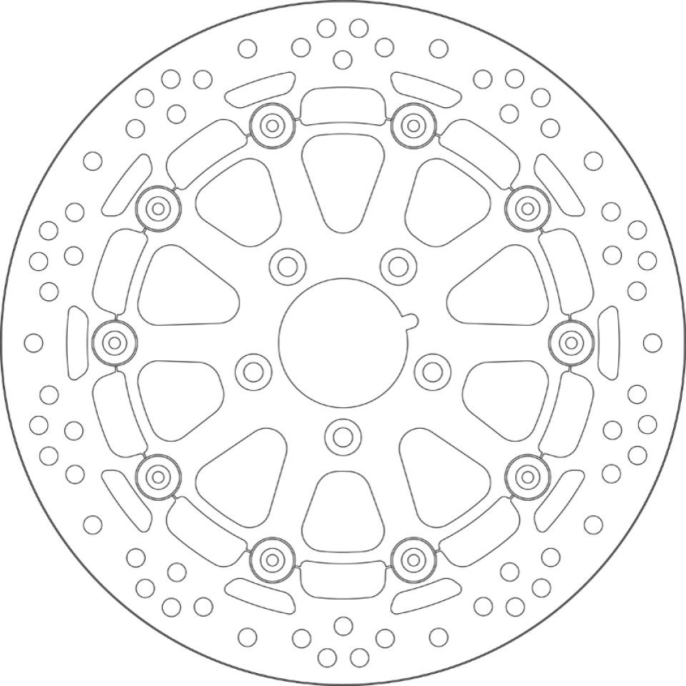 SBS 6143 Motorcycle Brake Disc