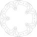 SBS 6242 Motorcycle Brake Discs