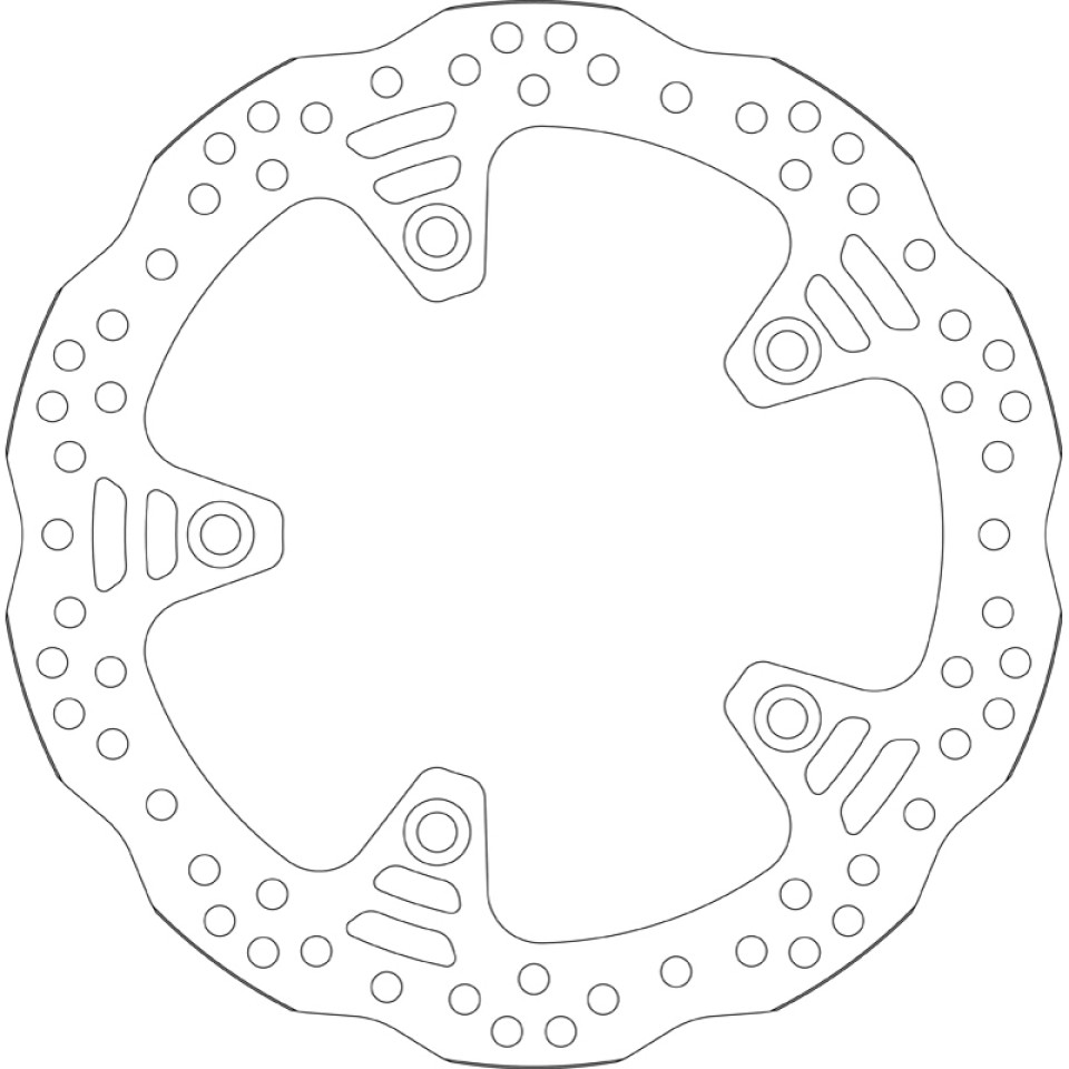 SBS 6242 Motorcycle Brake Discs