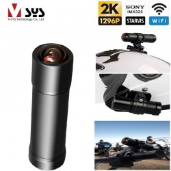 VSYS K5X Motorcycle Helmet Camera 170 Degrees 2K Sport Camera