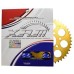 XAM A4539 520 Classic Motorcycle Rear Sprocket for Husqvarna, KTM 2013-2020 -45 Teeth