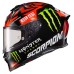 Scorpion Exo-R1 Air Fabio Quartararo Monster Rep Full Face Motorcycle Helmet - Non PSB Approved