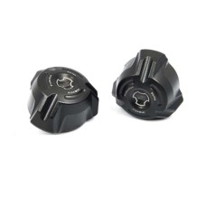 DMV DIFGMKYA15DIFGE2P Motorcycle Fairing Guard-Easy-Black