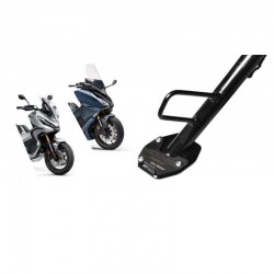 DMV DISSEHO24K Motorcycle Side Stand Enlarger-Black