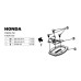 DMV DISSEHO24K Motorcycle Side Stand Enlarger-Black