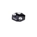 DMV DISSEYA12K Motorcycle Side Stand Enlarger-Black