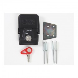 Hepco & Becker 710.112.0001-906 Fixing Lock For Top Case-Black-Key No. 906