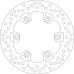 SBS 5095 Motorcycle Brake Disc