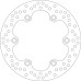 SBS 5105 Motorcycle Brake Disc