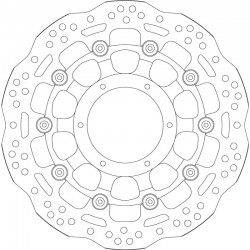 SBS 6102 Front Brake Disc