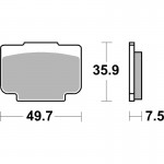 SBS 941LS Brake Pad