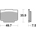 SBS 941LS Brake Pad