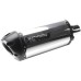 Two Brothers Racing Black Series M-2 Aluminum Canister Slip-On Exhaust System for Kawasaki ZX636 Ninja ZX-6R 2009-2015