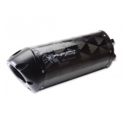 Two Brothers Racing 005-2080107V Black Series M-2 Carbon Fiber Canister Full Exhaust System