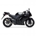 Two Brothers Racing 005-2080107V Black Series M-2 Carbon Fiber Canister Full Exhaust System