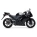 Two Brothers Racing M-2 Carbon Fiber Canister Full Exhaust System for Kawasaki NINJA2 Helmet50RR 2008-2013