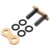 DID 415ER ZJ Racing Motorcycle Chain Link Joint - Gold