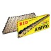 DID 530VX3 X-Ring Motorcycle Chain - Gold and Black