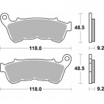 SBS 934H.HF Motorcycle Brake Pad