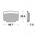 SBS 941RSI Brake Pad