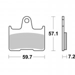 SBS 984LS Motorcycle Brake Pad